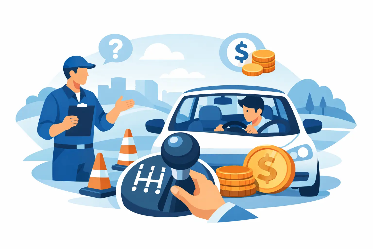 How Much Do Manual Driving Lessons Cost in Manchester?