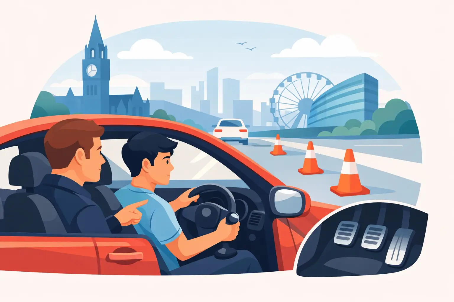 Manual Driving Lessons Manchester | Clear Lane