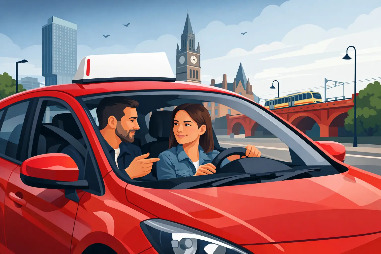 A Guide to Manual Driving Lessons in Manchester