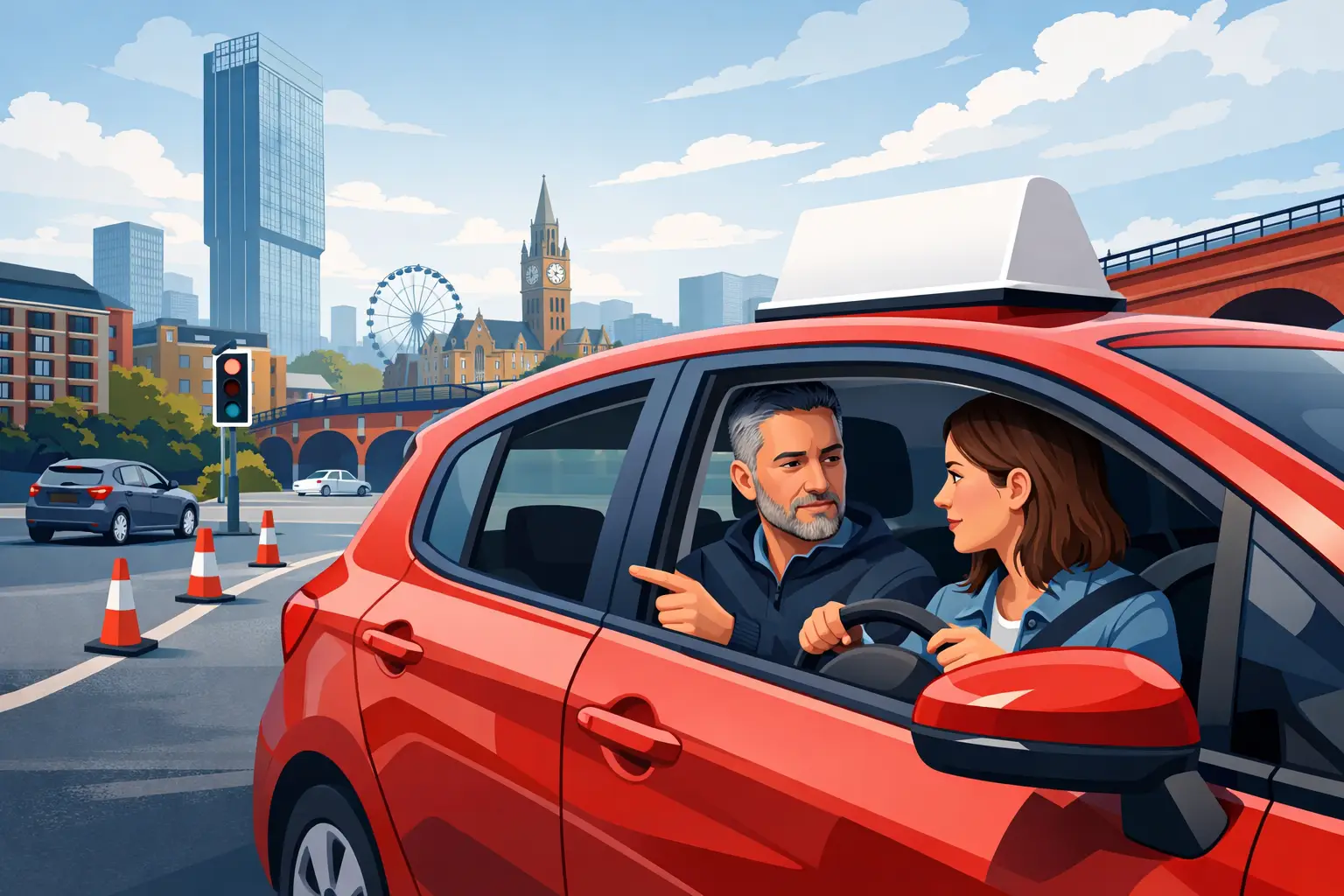 Driving Test Car Hire Review for Test Day
