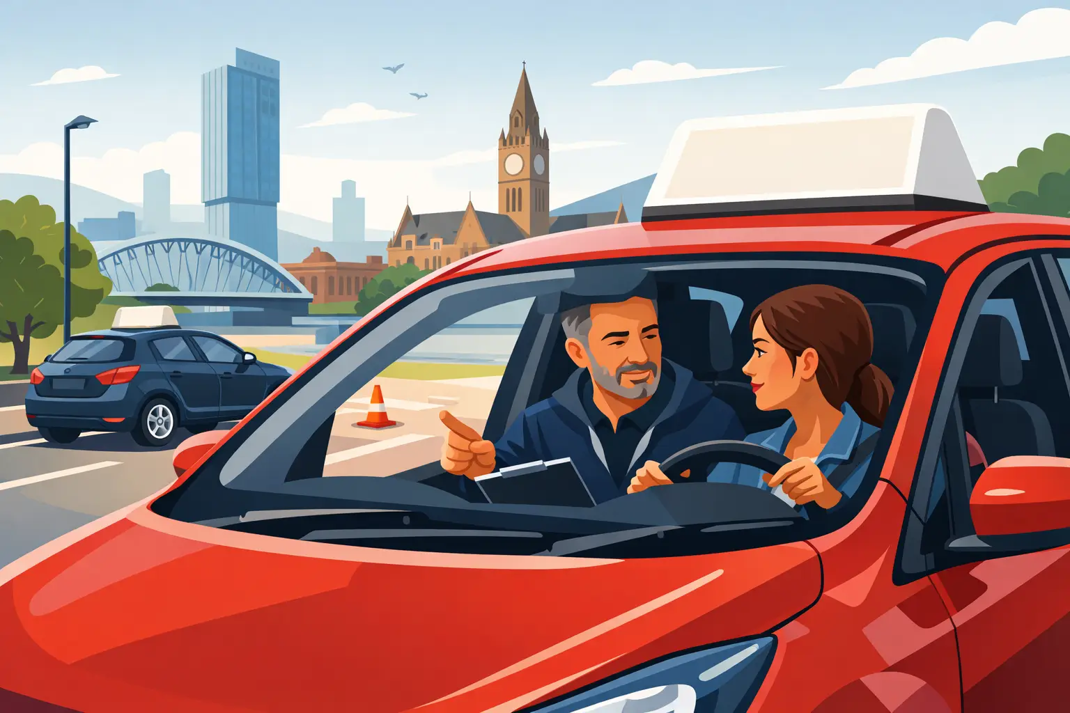 Test Day Car Hire Manchester: What to Expect
